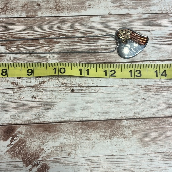 Christopher & Banks COXzO Love Necklace on Silver Chain - Picture 7 of 7